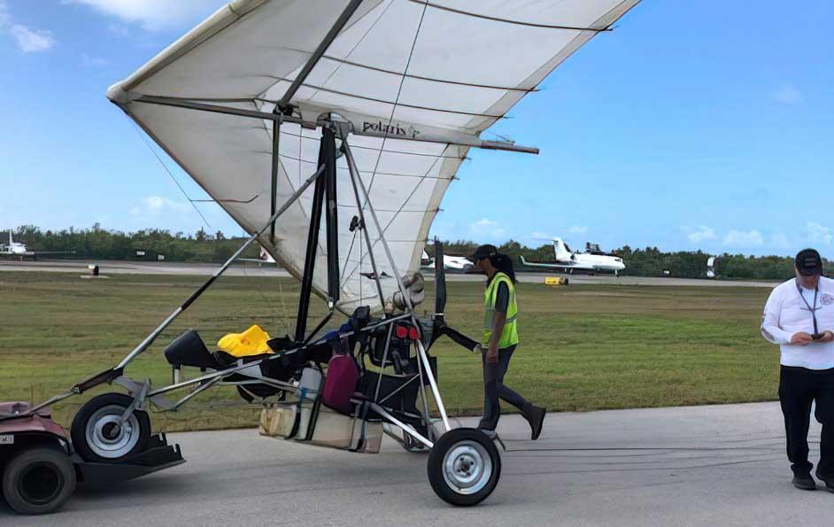 Motorized Hang Glider