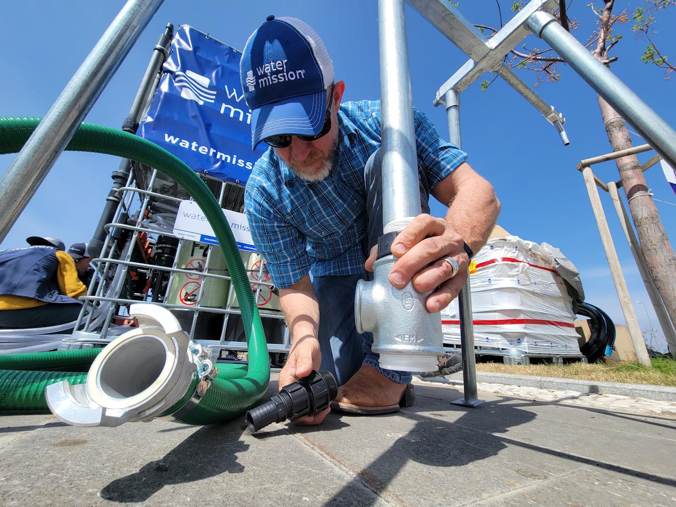 Water Mission uses engineering skills to make water safe in quake zone