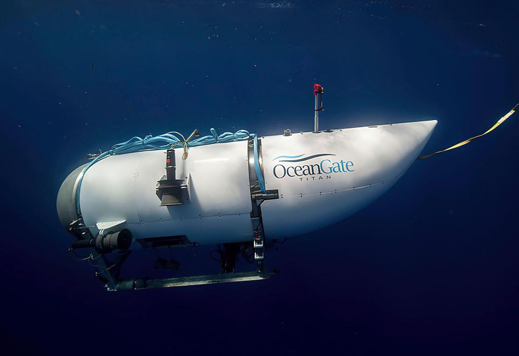 Submersible vessel named Titan used to visit the wreckage site of the Titanic