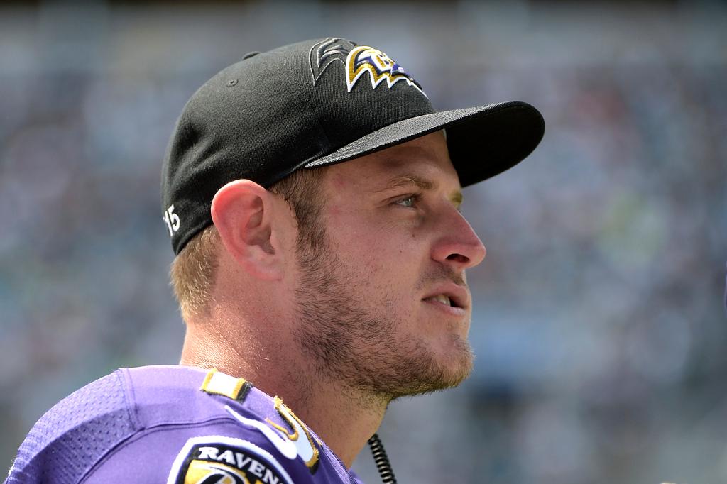 (2016) Baltimore Ravens quarterback Ryan Mallett