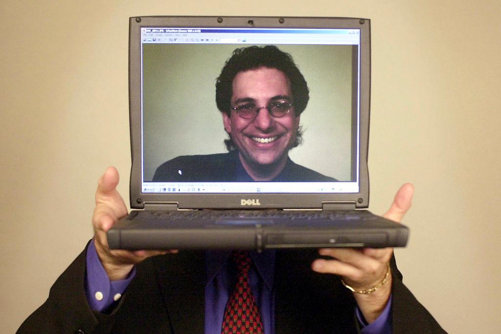 Computer hacker turned author Kevin Mitnick 