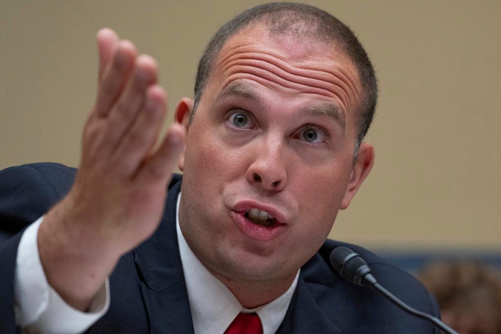 U.S. Air Force (Ret.) Maj. David Grusch, testifies before a House Oversight and Accountability subcommittee hearing on UFOs