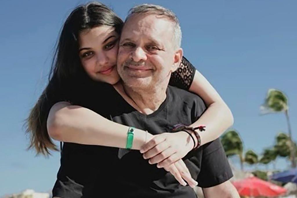 Natalie Raanan and her father, Uri Raanan