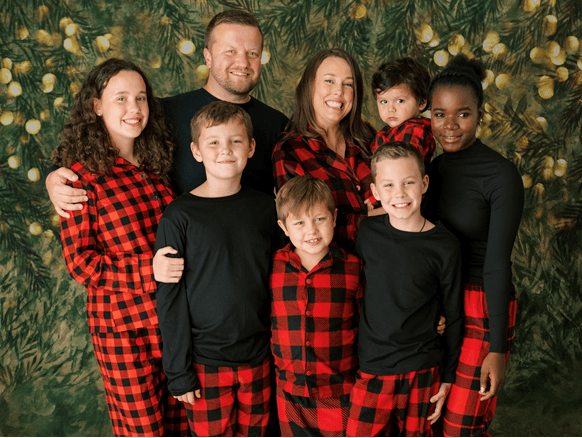 Pastor Steven Bell and family