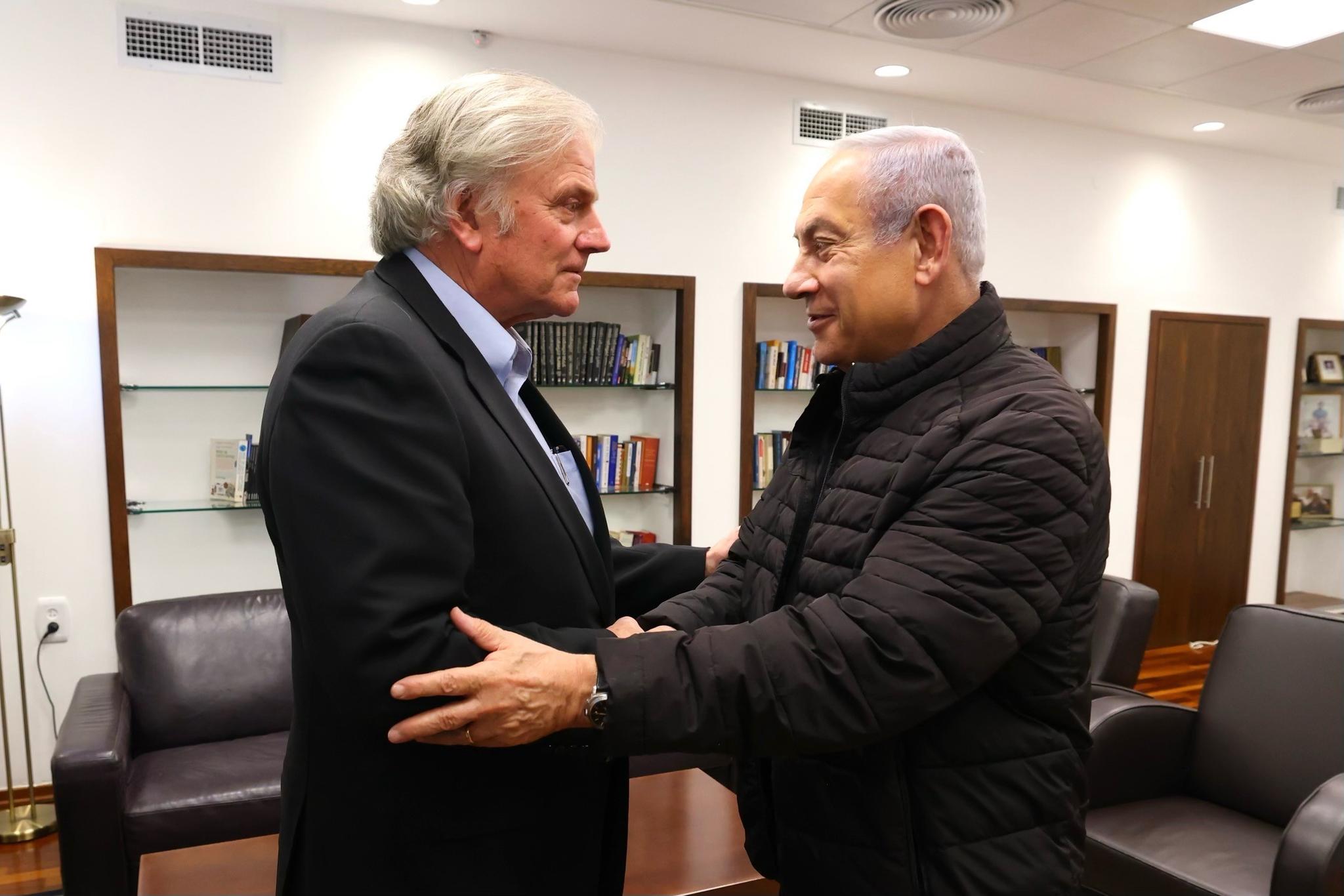 Franklin Graham in Israel, meets with Prime Minister Netanyahu 