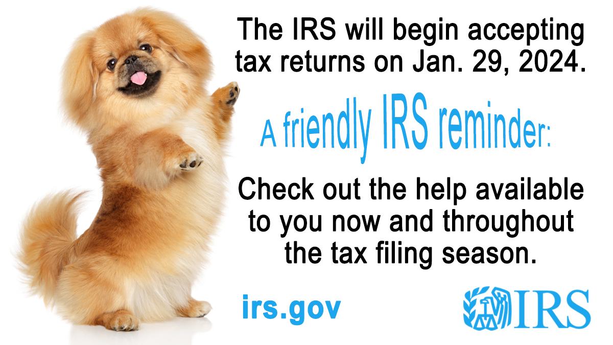 The IRS expects more than 146 million individual tax returns for 2023 to be filed this filing season