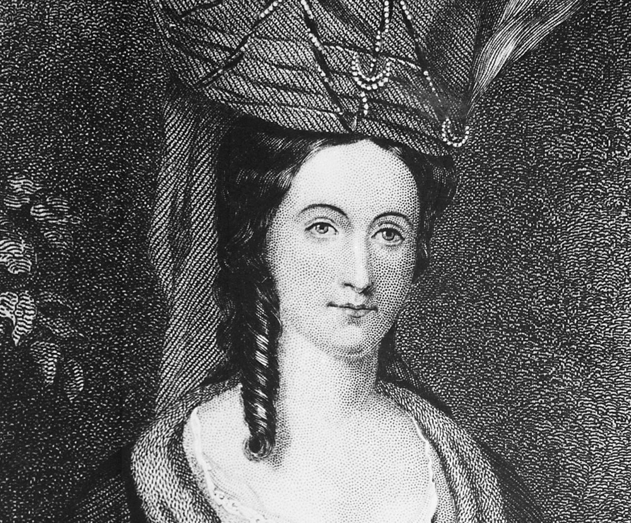 Mary Morris, wife of Declaration & Constitution signer Robert Morris, fled her home with her four young children as the British approached Philadelphia.