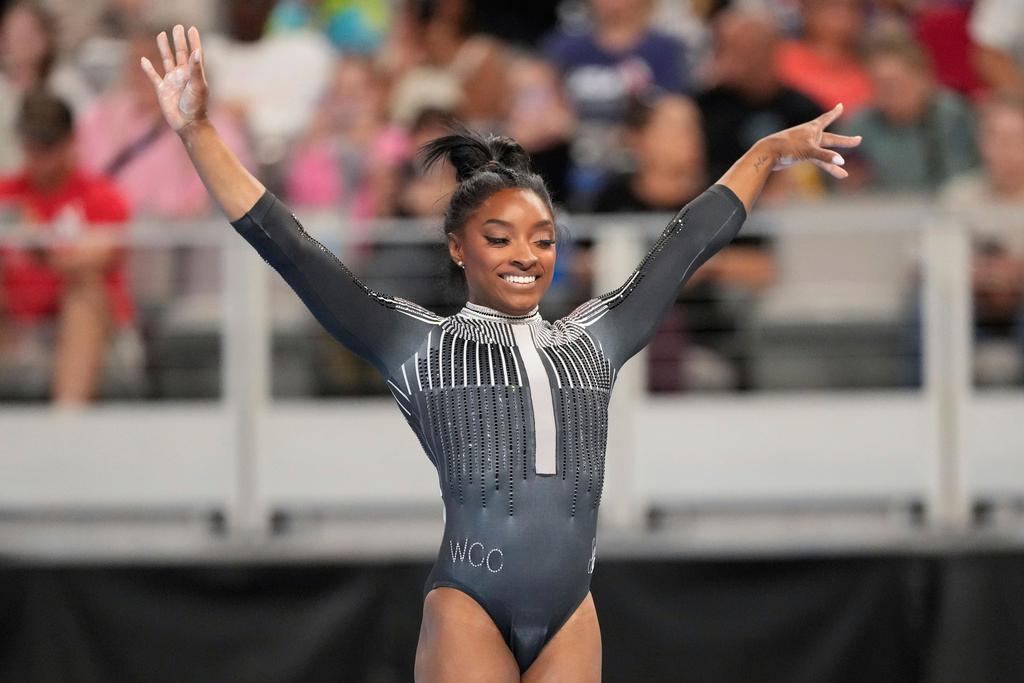 Looking Strong, Simone Biles Takes Early Lead In US Championships |  Positive Encouraging K-LOVE