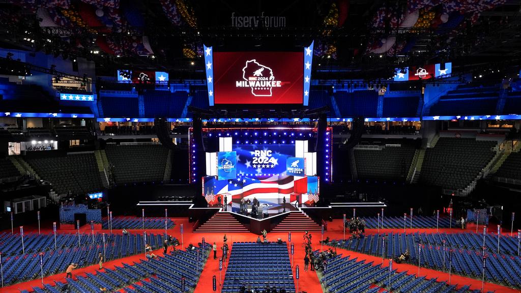 2024 Republican National Convention at the Fiserv Forum in Milwaukee