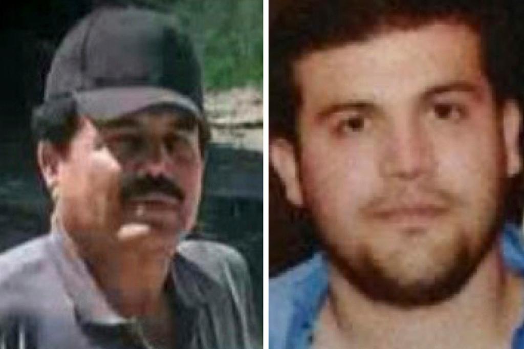 Ismael “El Mayo” Zambada, a historic leader of Mexico’s Sinaloa cartel, left, and Joaquín Guzmán López, a son of 'El Chapo'