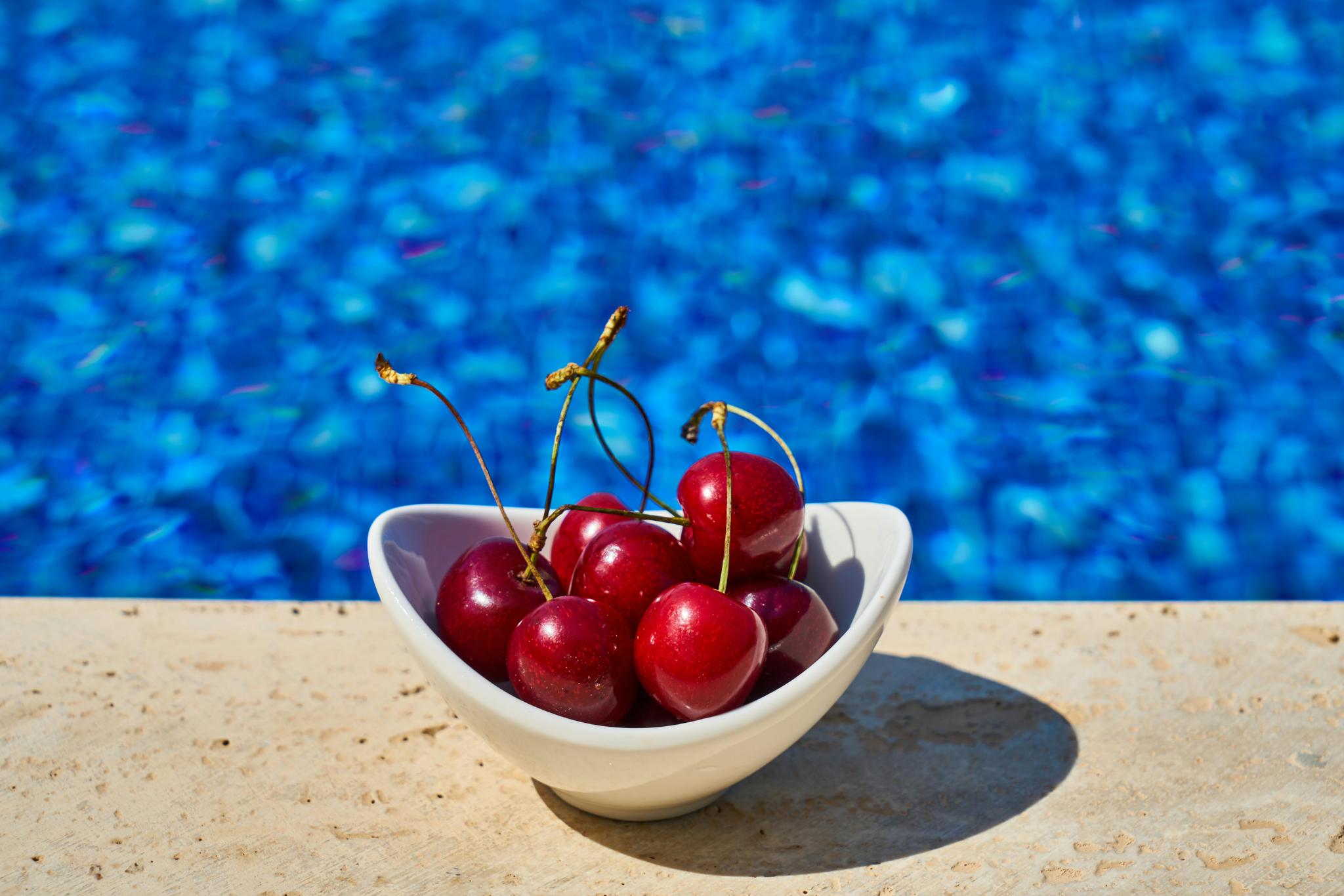 If asked, most people say they associate cherries with desserts.