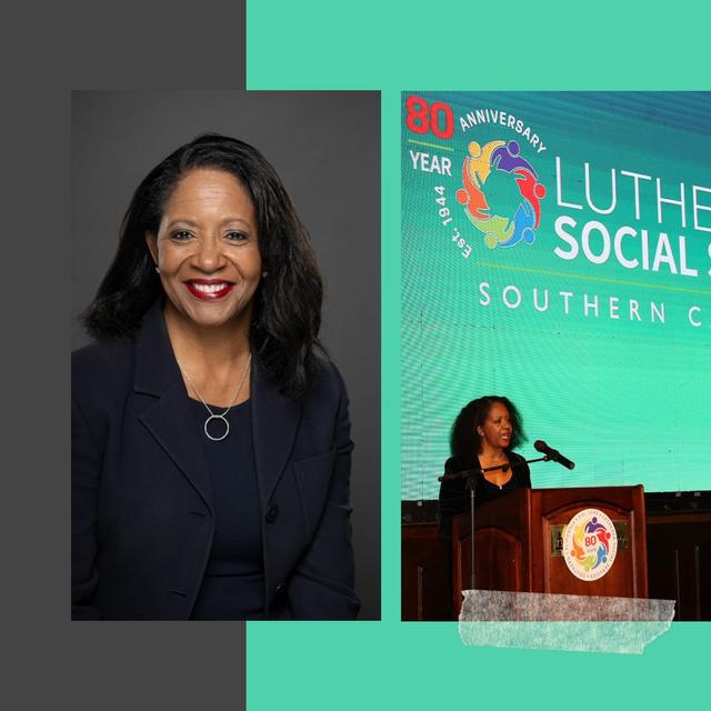 Dr. LaSharnda Beckwith, CEO of Lutheran Social Services of Southern, California