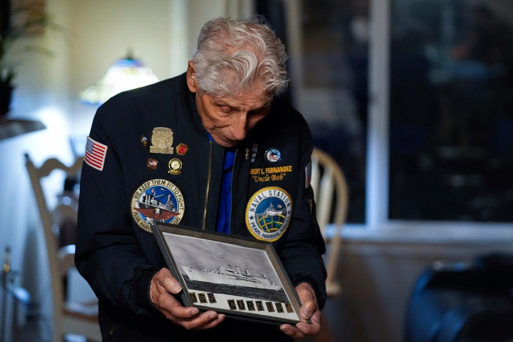 Many laud Pearl Harbor survivors as heroes, but Fernandez doesn't view himself that way.