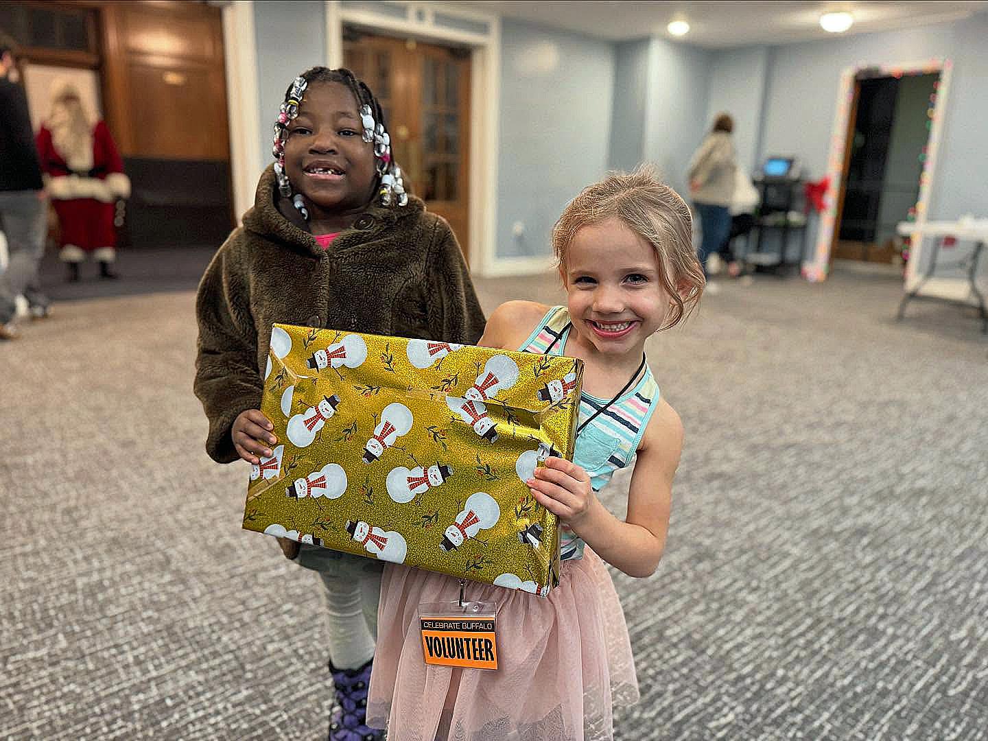 More than 2,000 children received a new, wrapped toy for Christmas