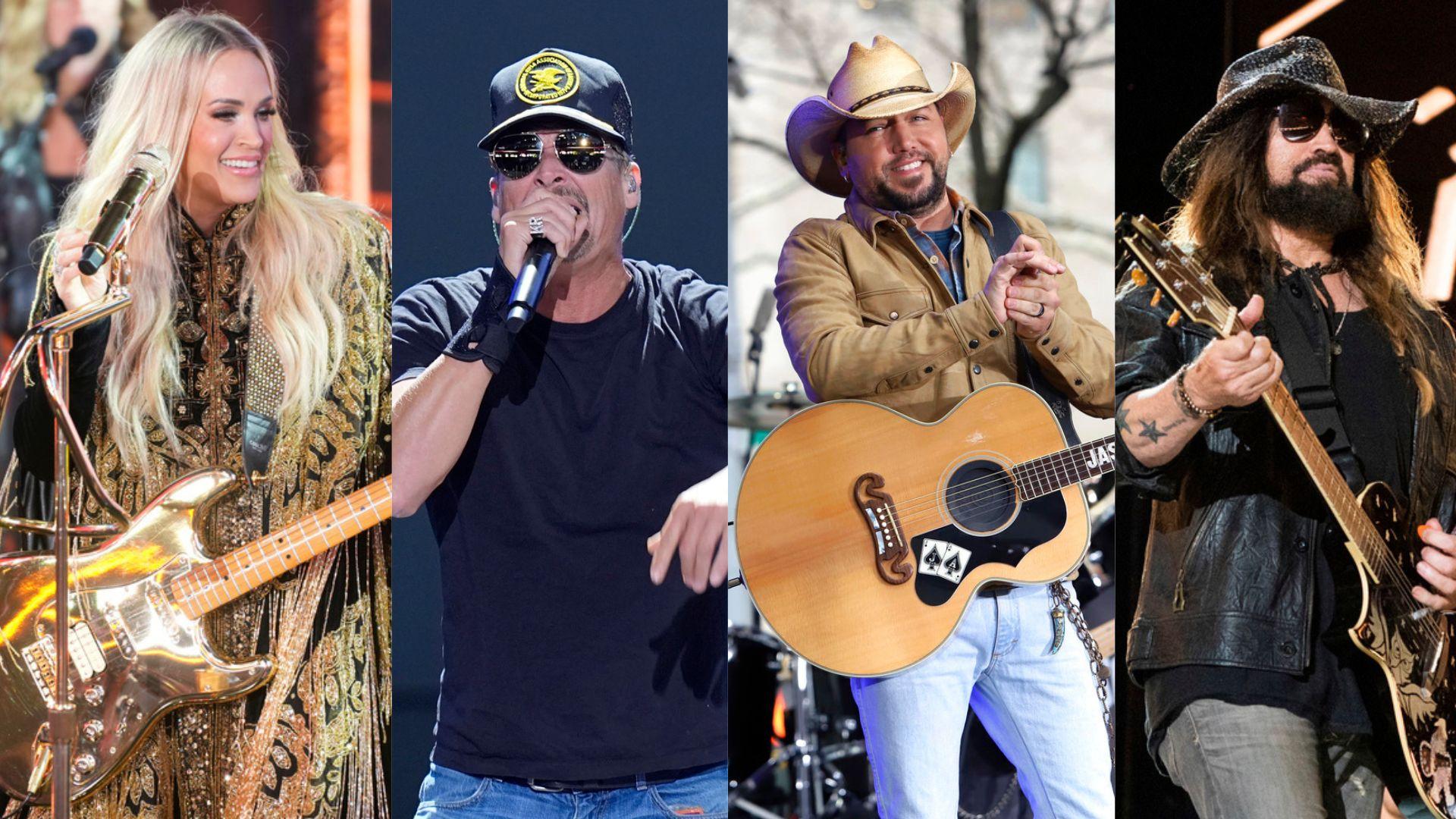 Carrie Underwood, Kid Rock, Jason Aldean, Billy Ray Cyrus, and more set to perform at Trump-Vance Inauguration on January 20, 2025 in Washington D.C.   