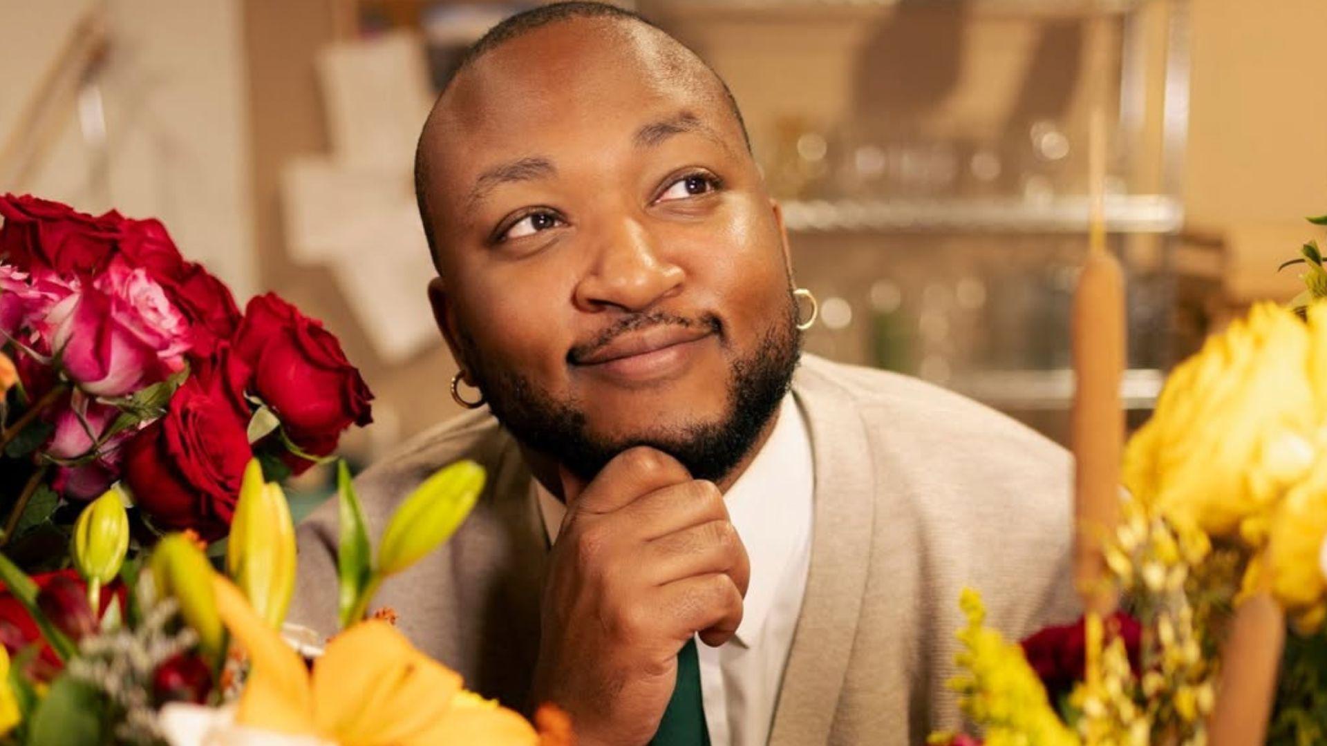 Robert Washington-Vaughns, founder of The Black Men Flower Project