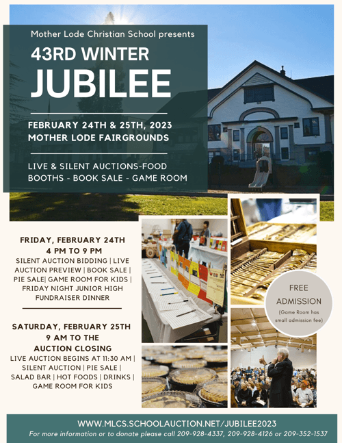 Mother Lode Christian School Winter Jubilee