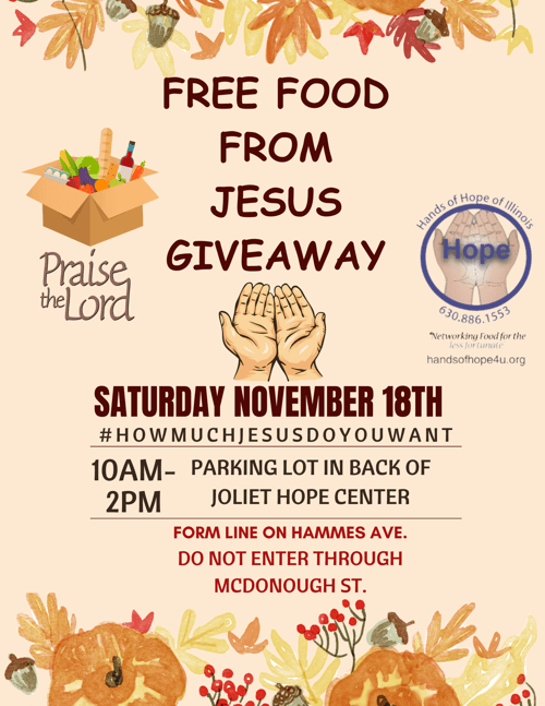 Free Food From Jesus Giveaway | Positive Encouraging K-LOVE