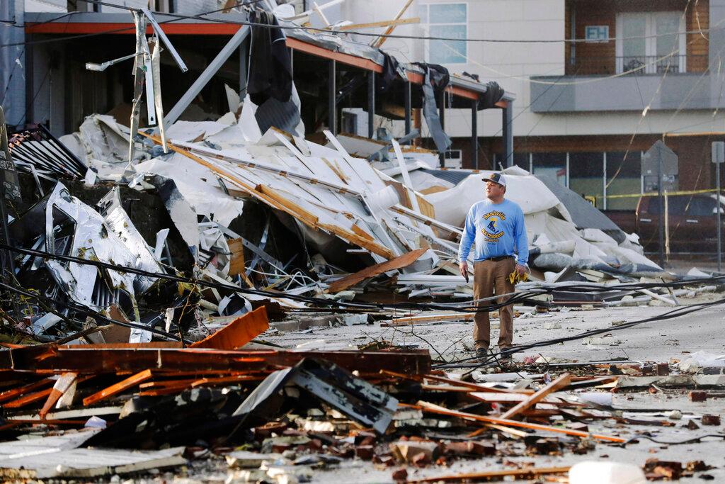 Nashville Tornado Damage 