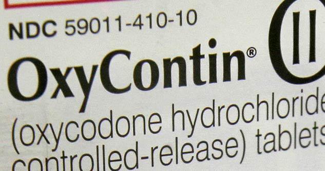 OxyContin label