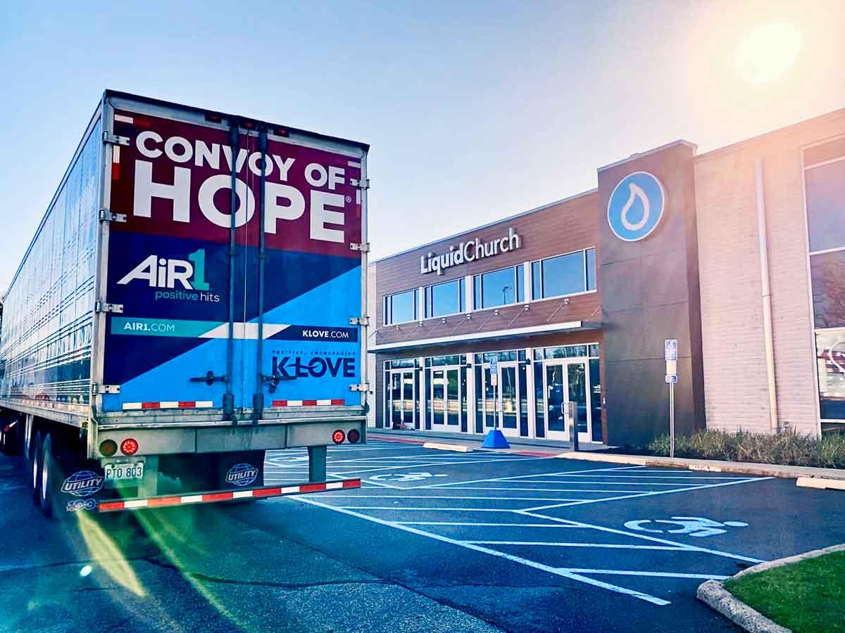 Convoy of Hope truck