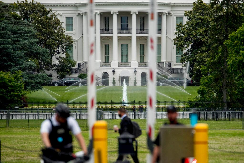 The White House Secret Service Checkpoint 