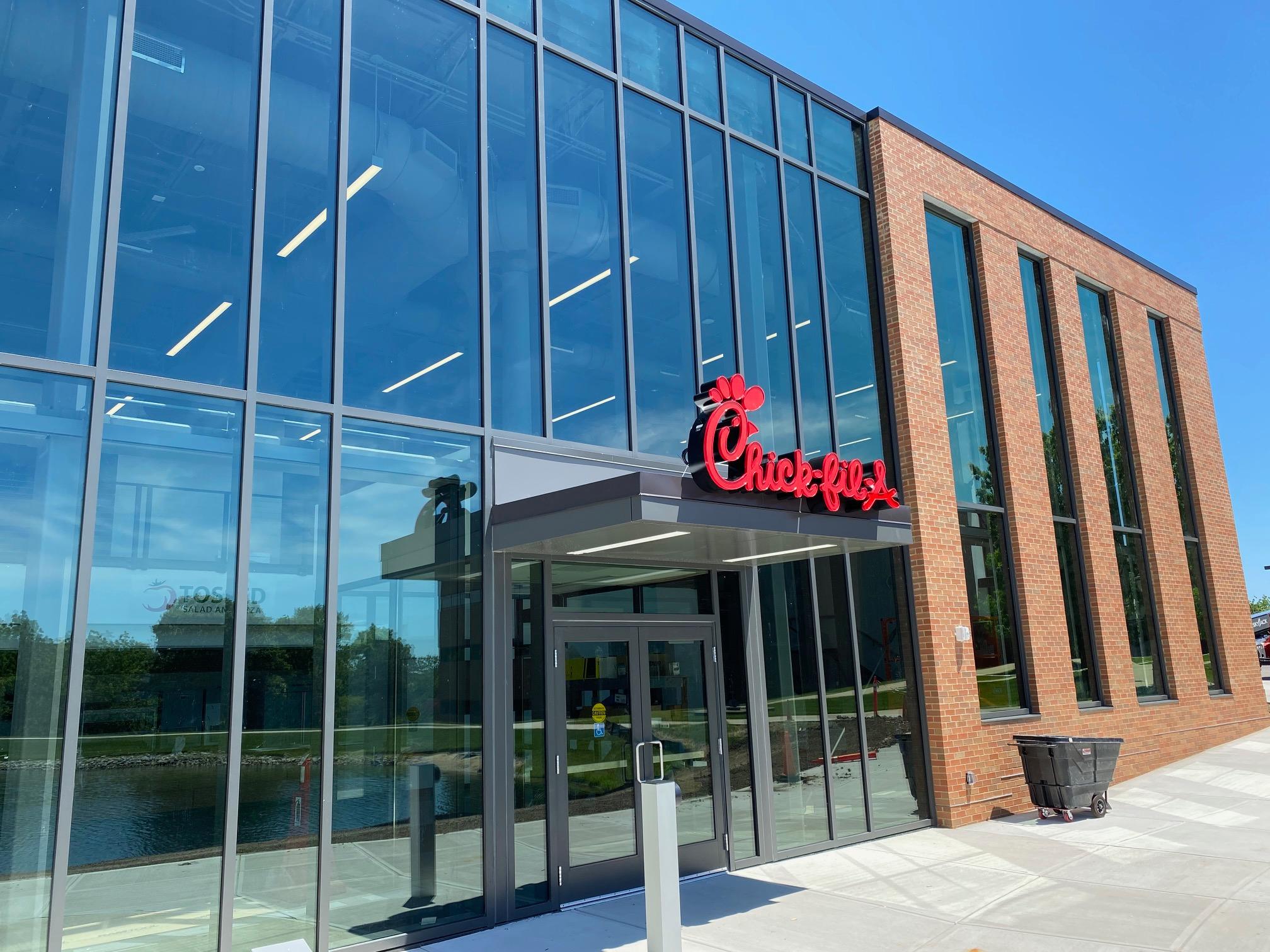 new Chick-fil-A at Cedarville University is expected to open in August