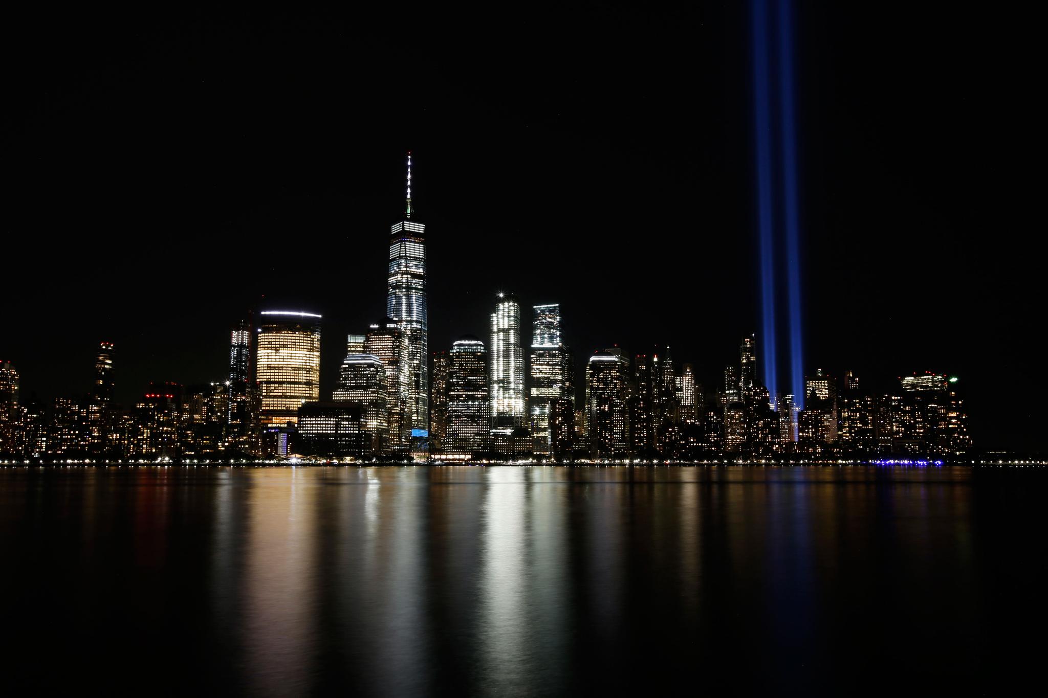 The 9/11 Tribute in Light in New York City