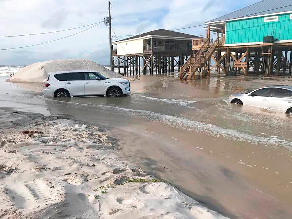 Storm Surge on Dauphin Island 