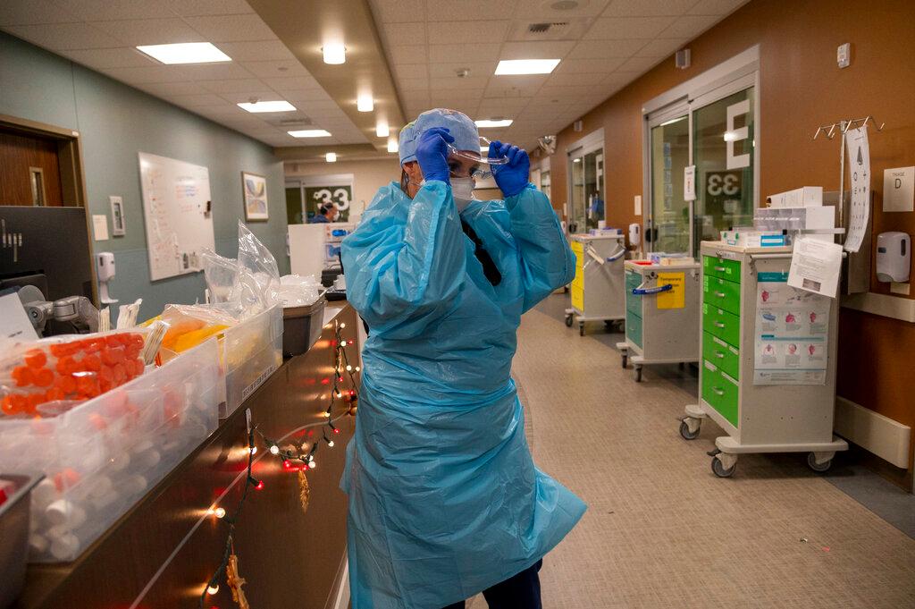 Nurse at California hospital 