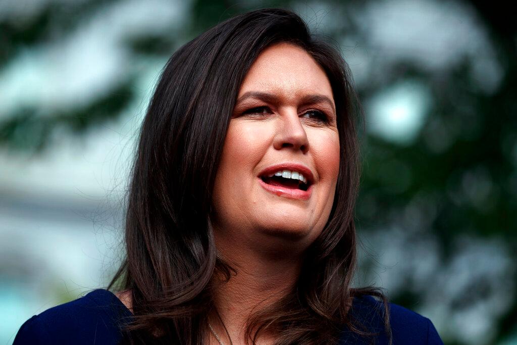 Former White House Press Secretary Sarah Sanders 