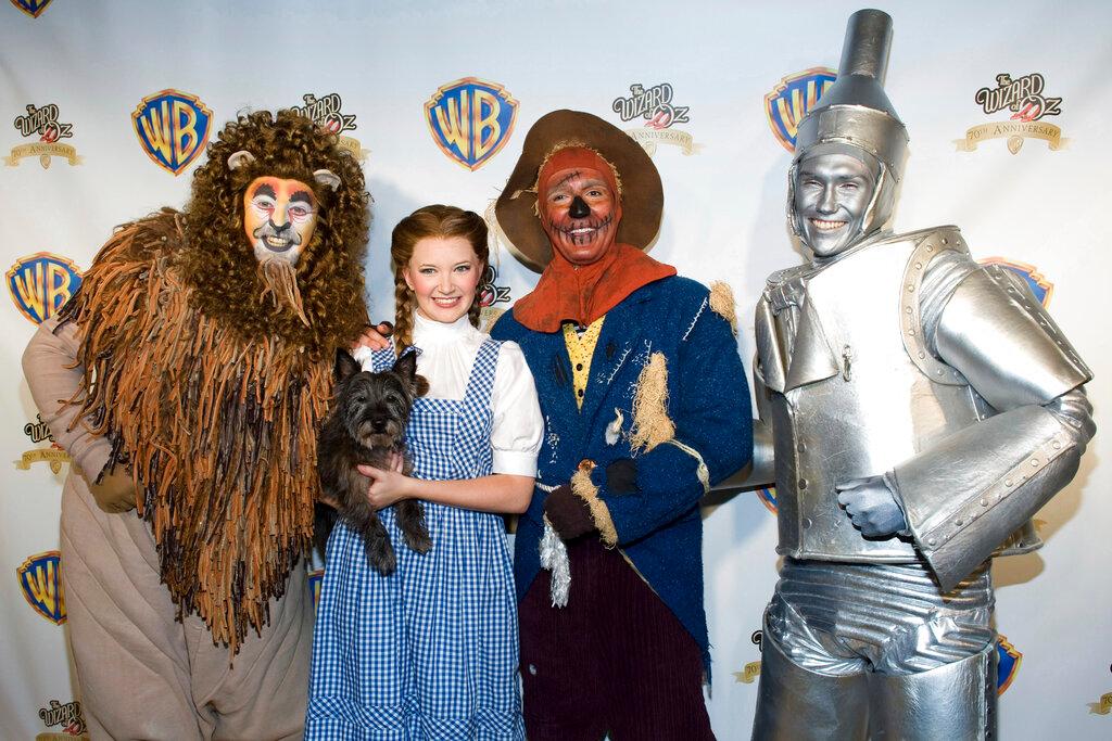 Costumed "Wizard of Oz" characters attend the "Wizard of Oz" 70th Anniversary Emerald Gala on Sept. 24, 2009, in New York