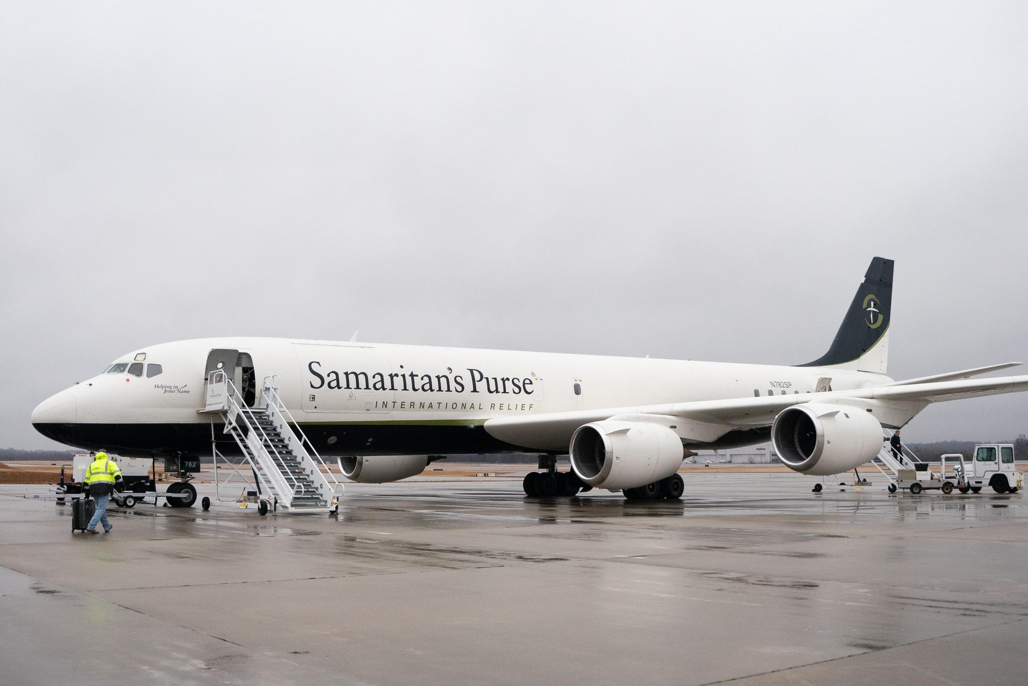 Samaritans Purse Jet