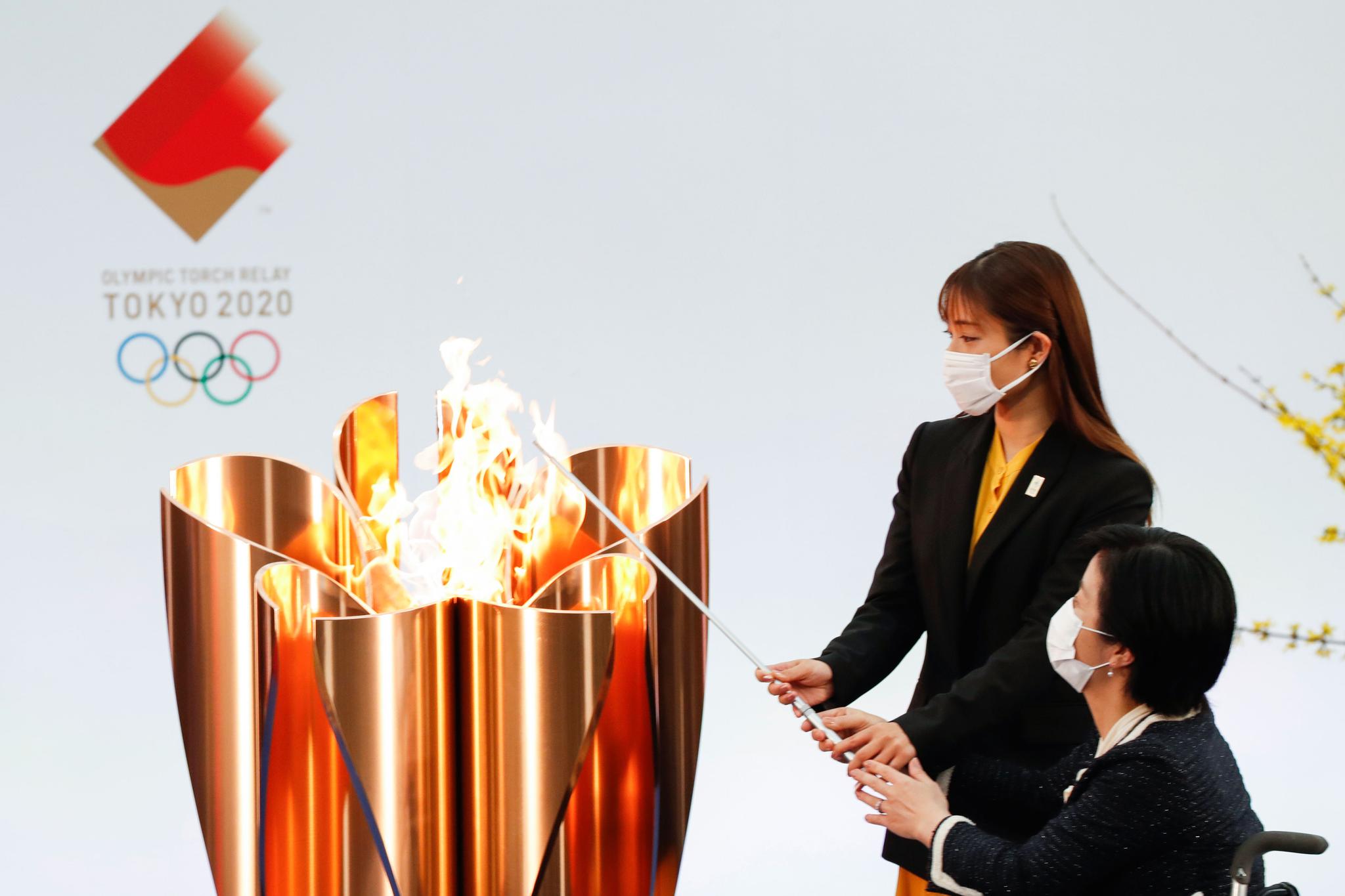 Torch relay for Tokyo Olympics kicks off