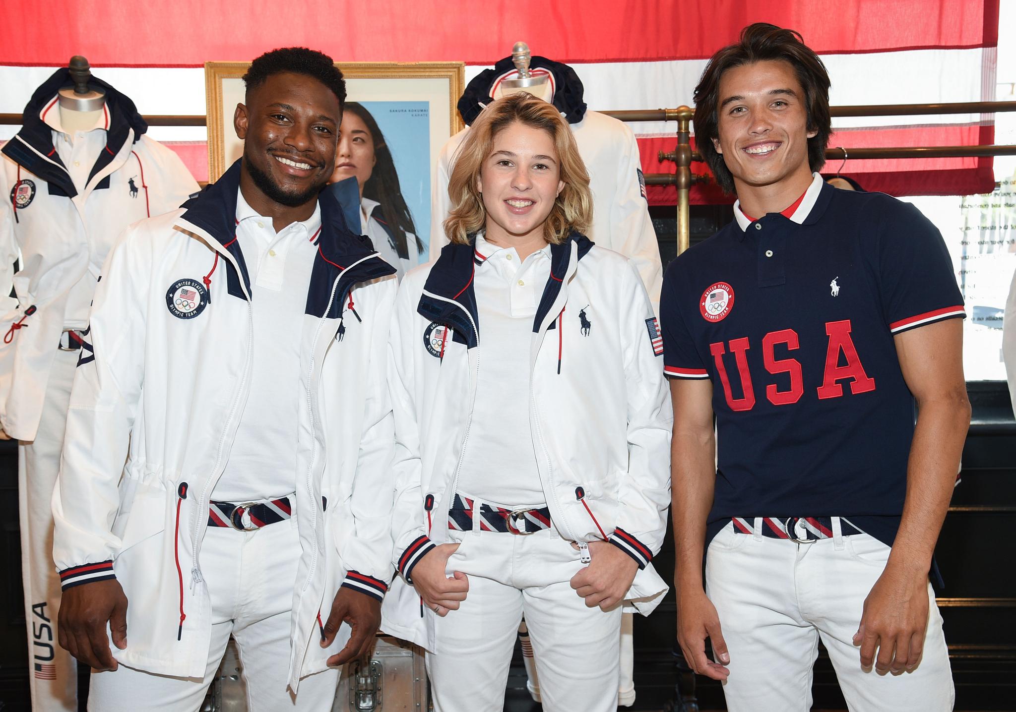 Team USA Olympic uniforms