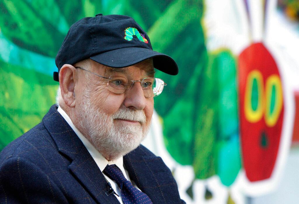 Eric Carle, author of 'The Very Hungry Caterpillar'