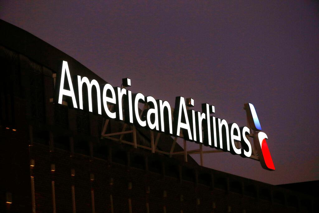 American Airlines marquee