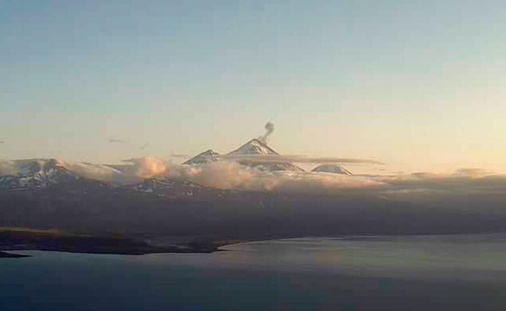 Pavlof Volcano in Alaska 