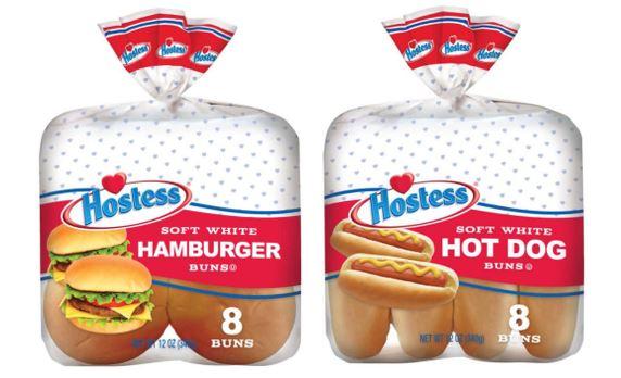 Hostess Hamburger & Hot Dog Bun Packages