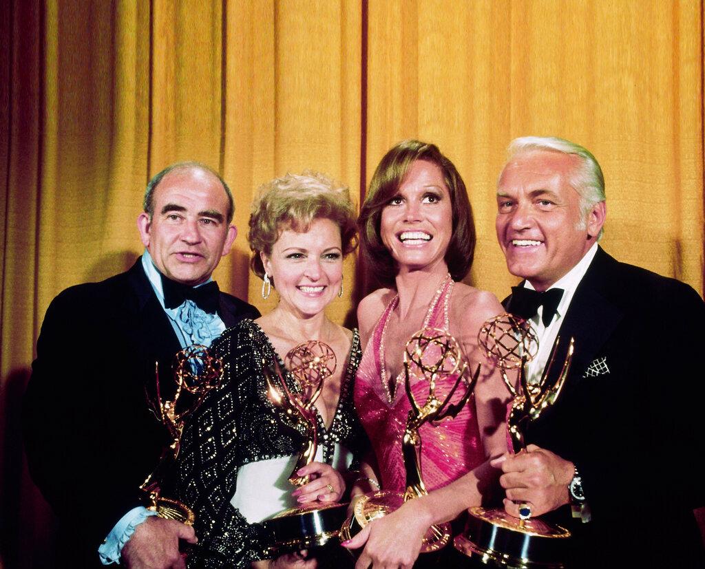 Ed Asner, Betty White, Mary Tyler Moore and Ted Knight