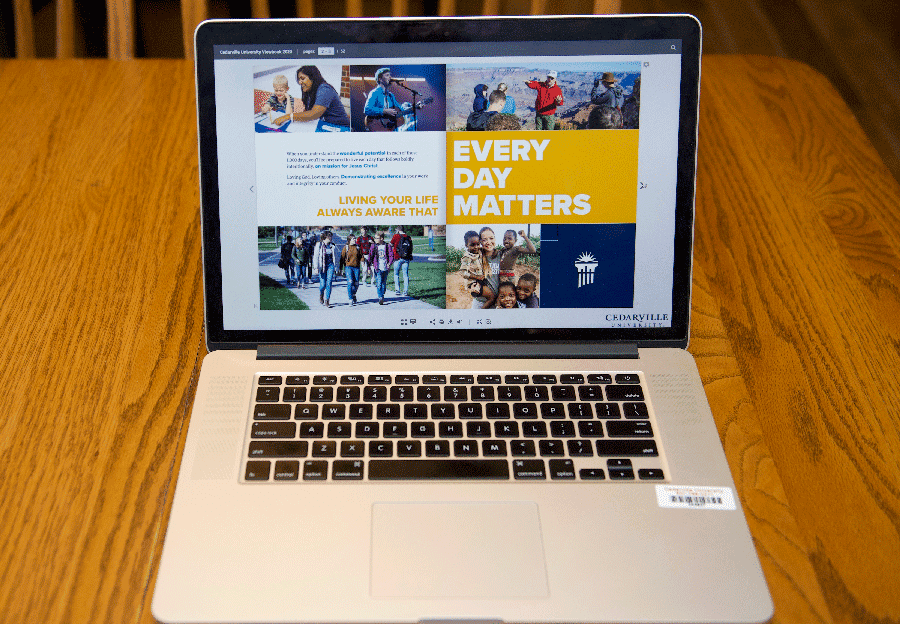 Cedarville’s College Now virtual viewbook