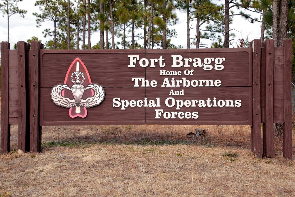 Fort Bragg sign