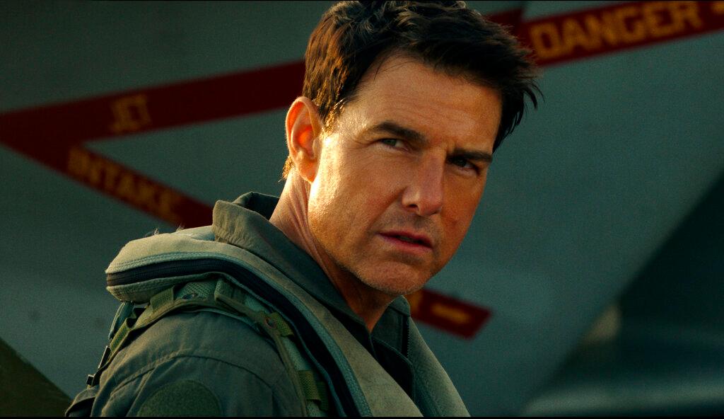 Tom Cruise as Capt. Pete "Maverick" Mitchell in "Top Gun: Maverick."