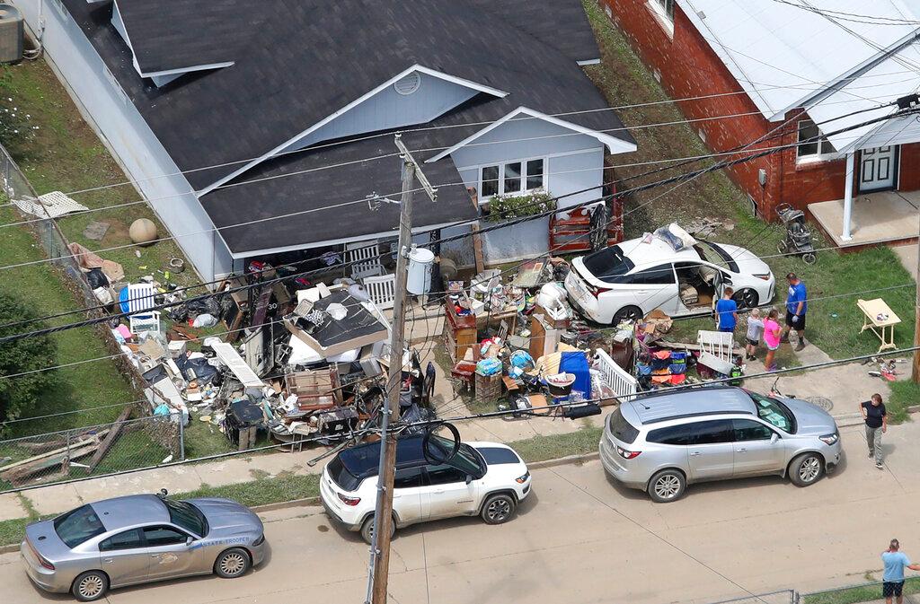 Flood mess: Whitesburg, Ky.