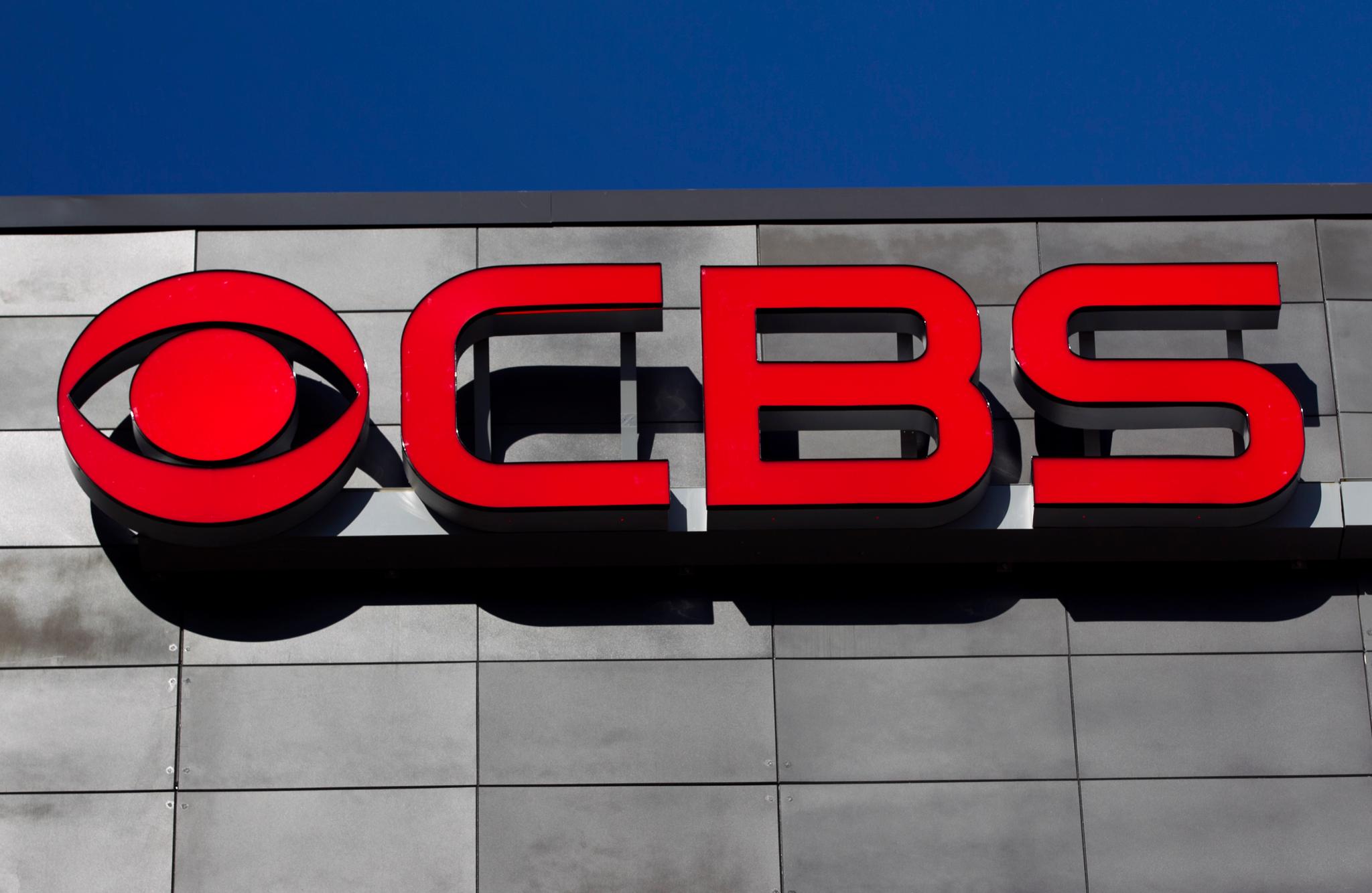 CBS signage