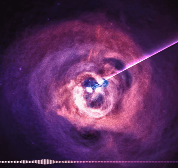 Black Hole in Perseus Cluster Galaxy