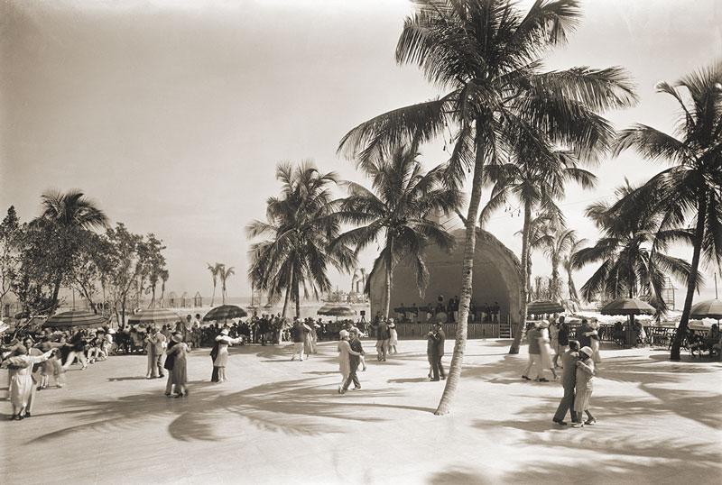 Tahiti Beach in Coral Gables, Florida, in the 1920s