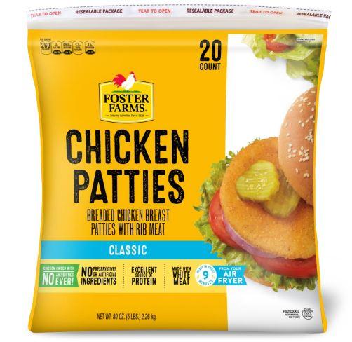 Foster Farms Chicken Patties