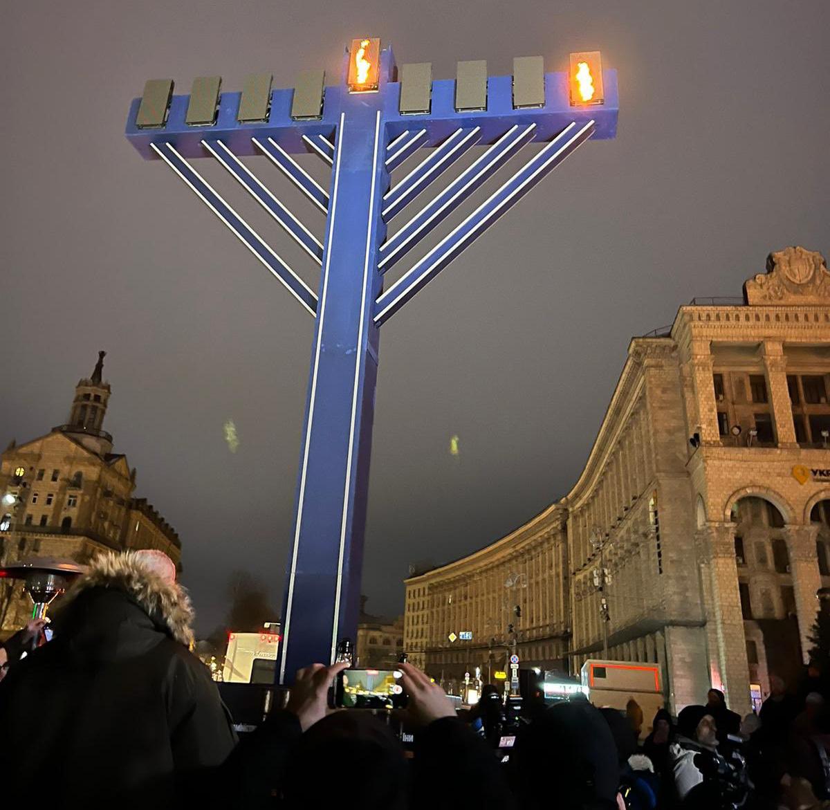 Hanukkah in Kyiv