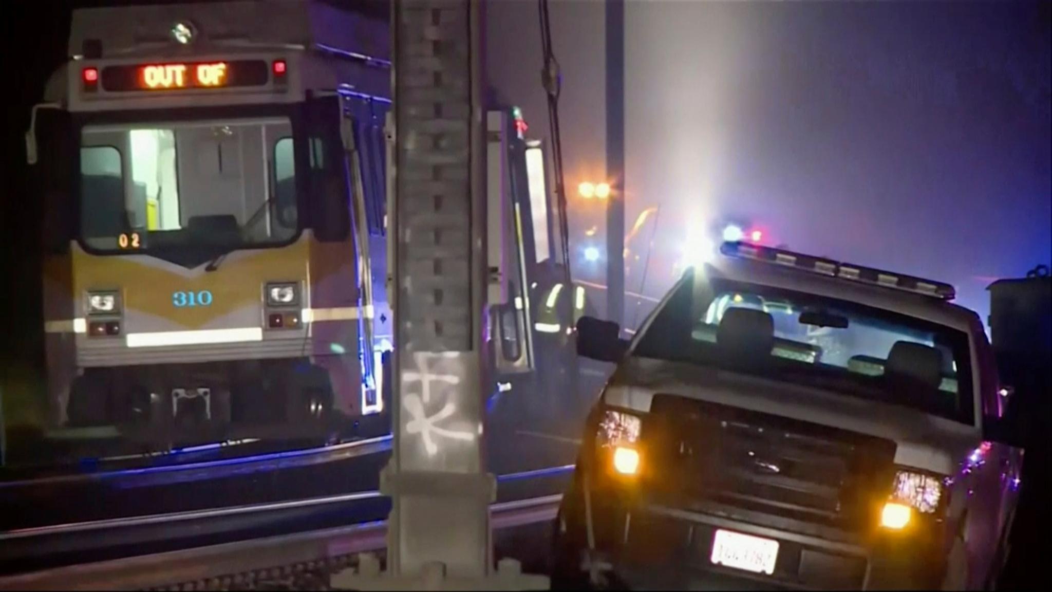 Sacramento Light Rail Train Accident